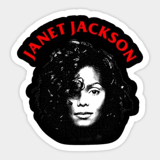 Janet - Engraving Sticker